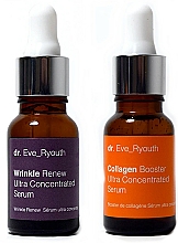 Набор Dr. Eve_Ryouth Collagen Plump & Wrinkle Renew Serum Set (ser/2x15ml)