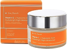 Ночной увлажняющий крем для лица Dr. Eve_Ryouth Vitamin C + Hyaluronic Acid Hydrabright Night Moisturiser