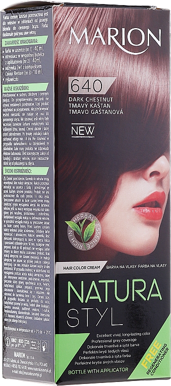 Краска для волос Marion Hair Dye Nature Style