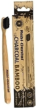 Зубная щетка M62, мягкая, бамбуковая Mattes Rebi-Dental Charcoal Bamboo