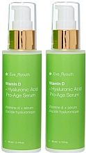 Набор "Сыворотка для лица" Dr. Eve_Ryouth Vitamin D + Hyaluronic Acid Pro-Age