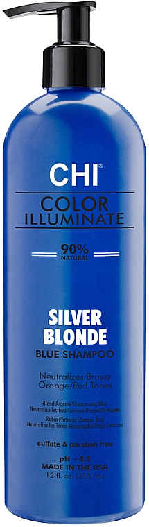 Оттеночный шампунь CHI Color Illuminate Shampoo Silver Blonde