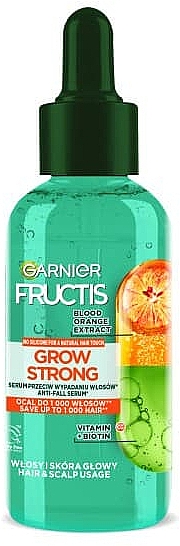 Сыворотка для волос против выпадения - Garnier Fructis Hair Serum Grow Strong Against Hair Loss