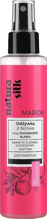 Мгновенный кондиционер для блеска волос - Marion Natura Silk Instant Shine Conditioner 