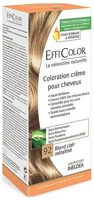 Крем-краска для волос - EffiDerm EffiColor Coloring Cream