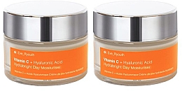 Набор "Дневной увлажняющий крем для лица" Dr. Eve_Ryouth Vitamin C + Hyaluronic Acid Hydrabright Day Moisturiser