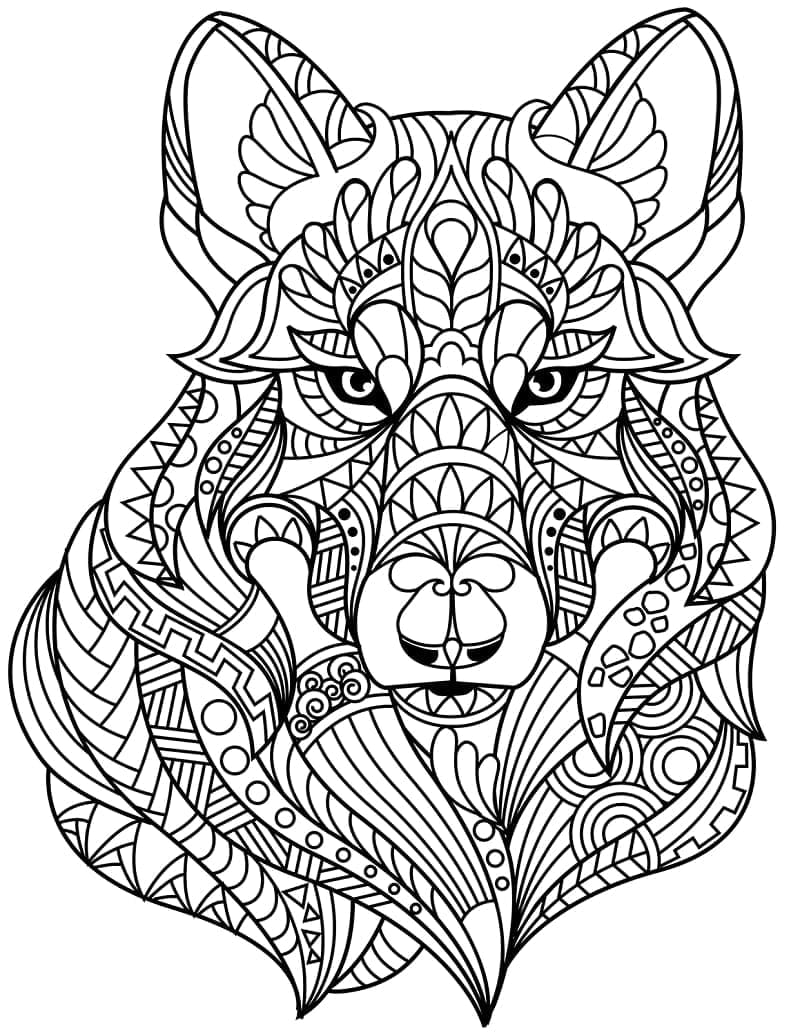 Zentangle omalovánky