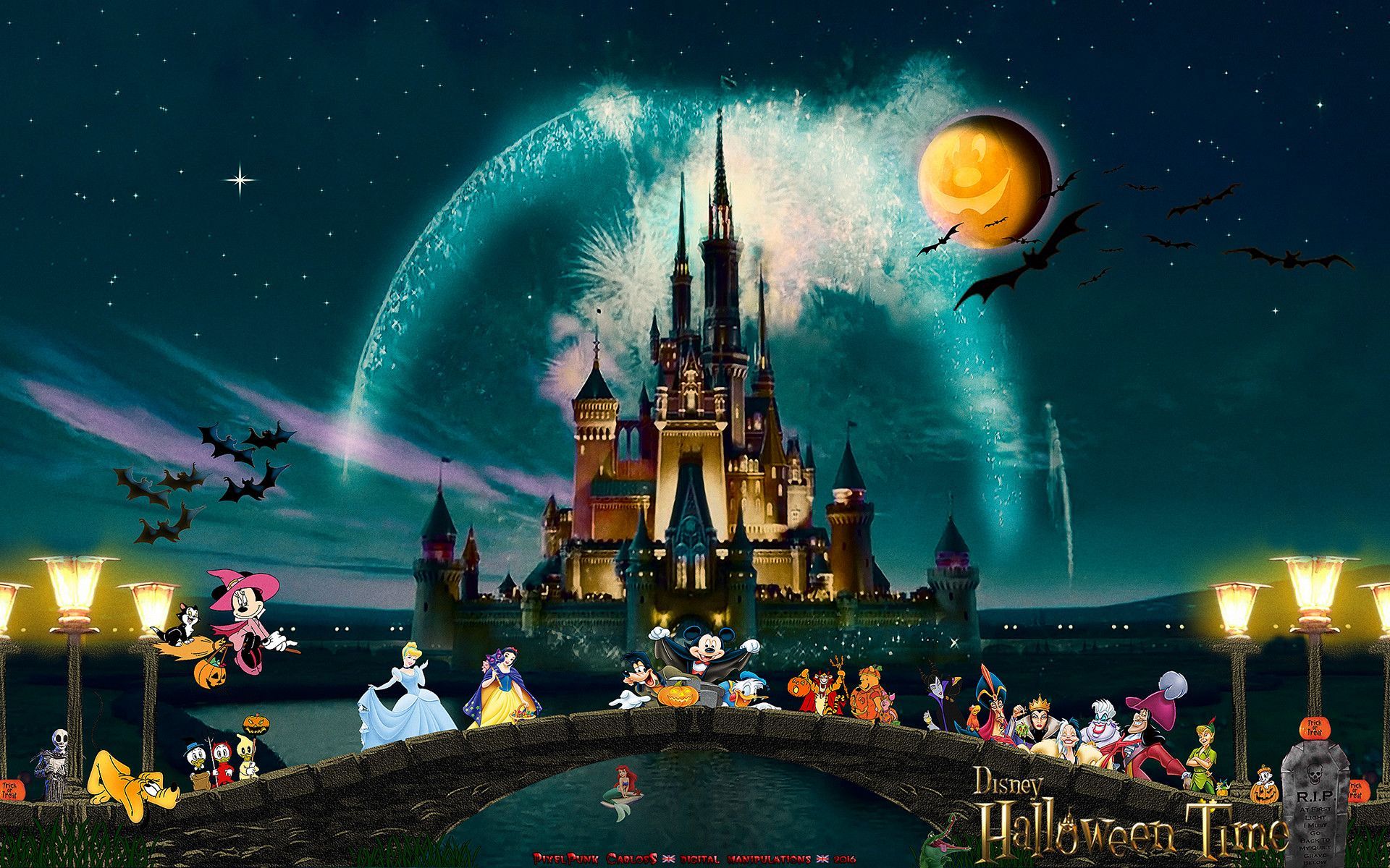 Bạn yêu thích Halloween và Disney World? WallpaperDog có các hình nền đáng yêu về Halloween tại Disney World đang chờ bạn khám phá. Hãy tìm thấy bức ảnh thú vị và dễ thương để làm hình nền cho máy tính của bạn nhé!