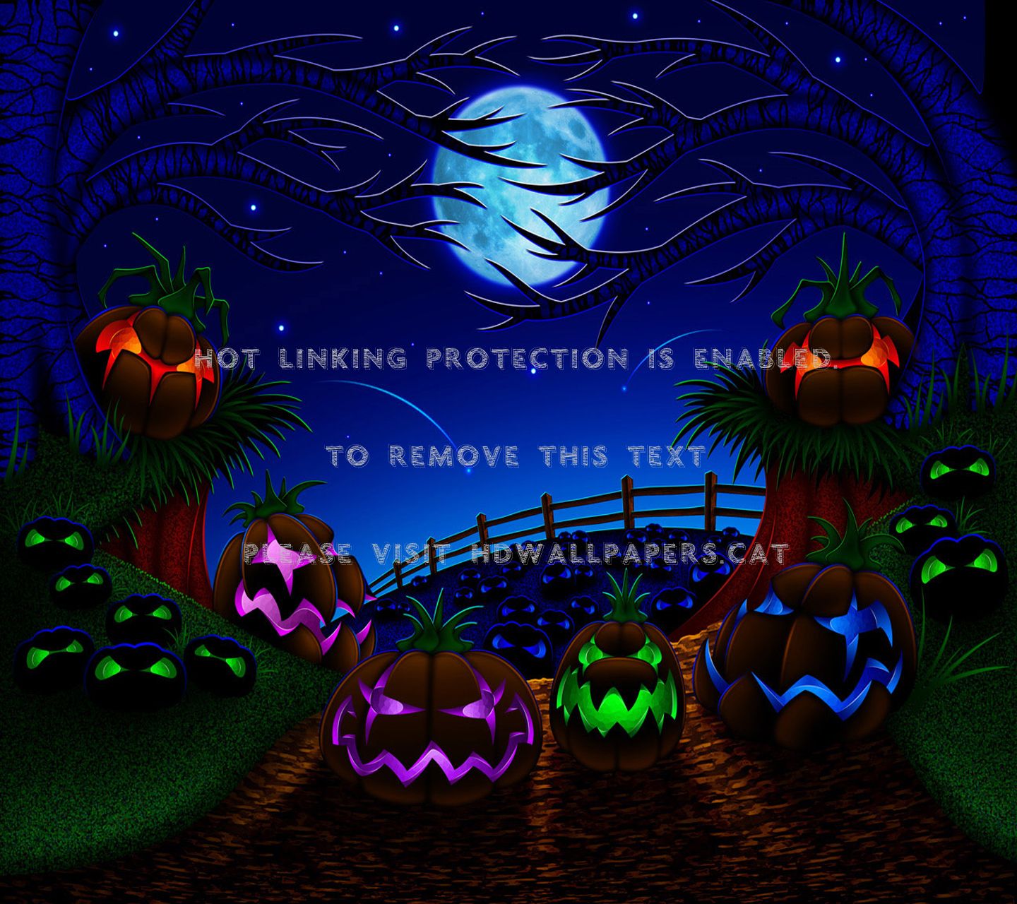 Neon Halloween Wallpapers on WallpaperDog