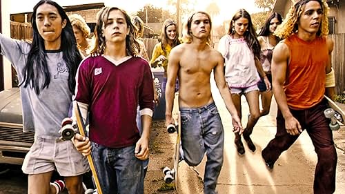 Michael Angarano, Melonie Diaz, Emile Hirsch, Victor Rasuk, Nikki Reed, and Don Nguyen in Dogtown Boys (2005)