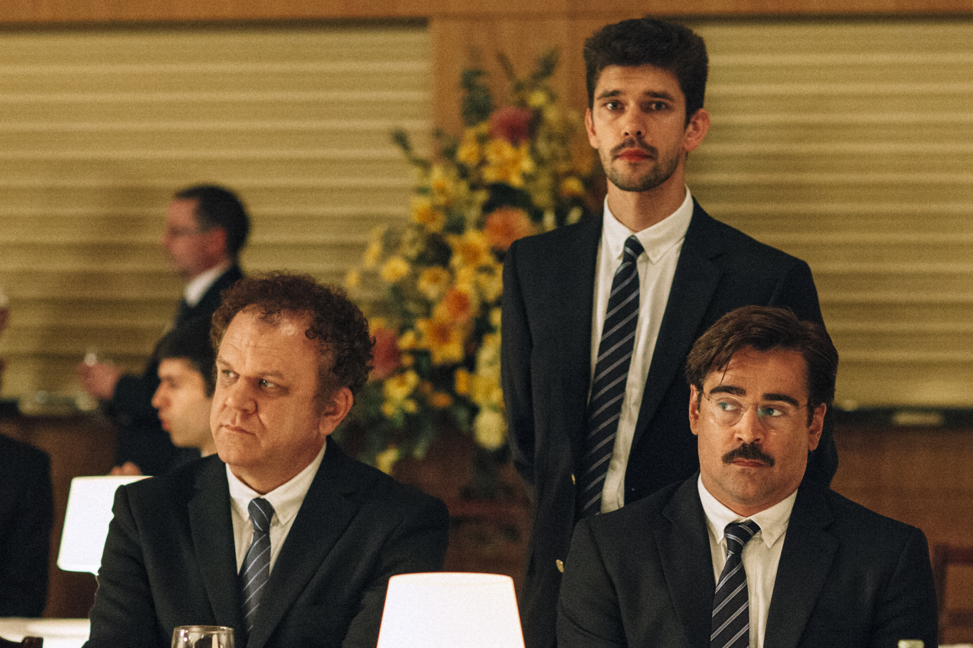 John C. Reilly, Colin Farrell, and Ben Whishaw in The Lobster: Eine unkonventionelle Liebesgeschichte (2015)