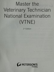 Master the veterinary technician national exam (VTNE) (2011 edition ...