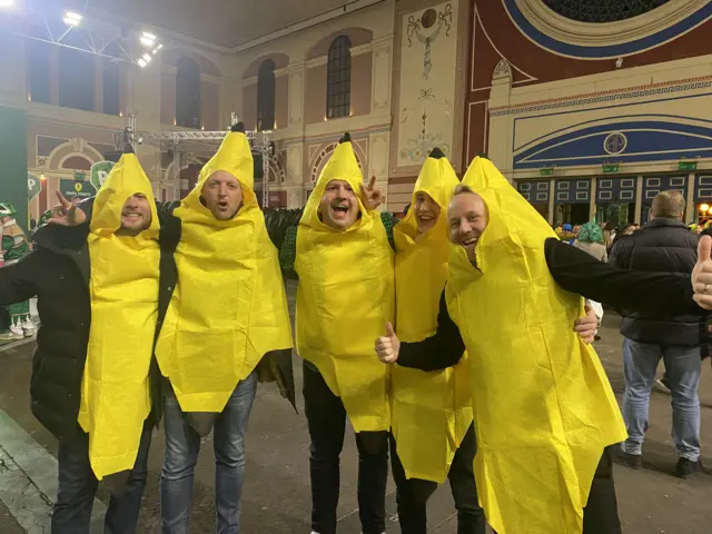 Fans at Ally Pally