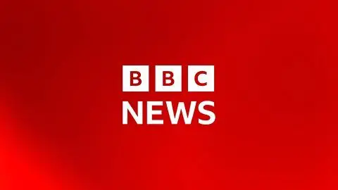 BBC News logo on a red background