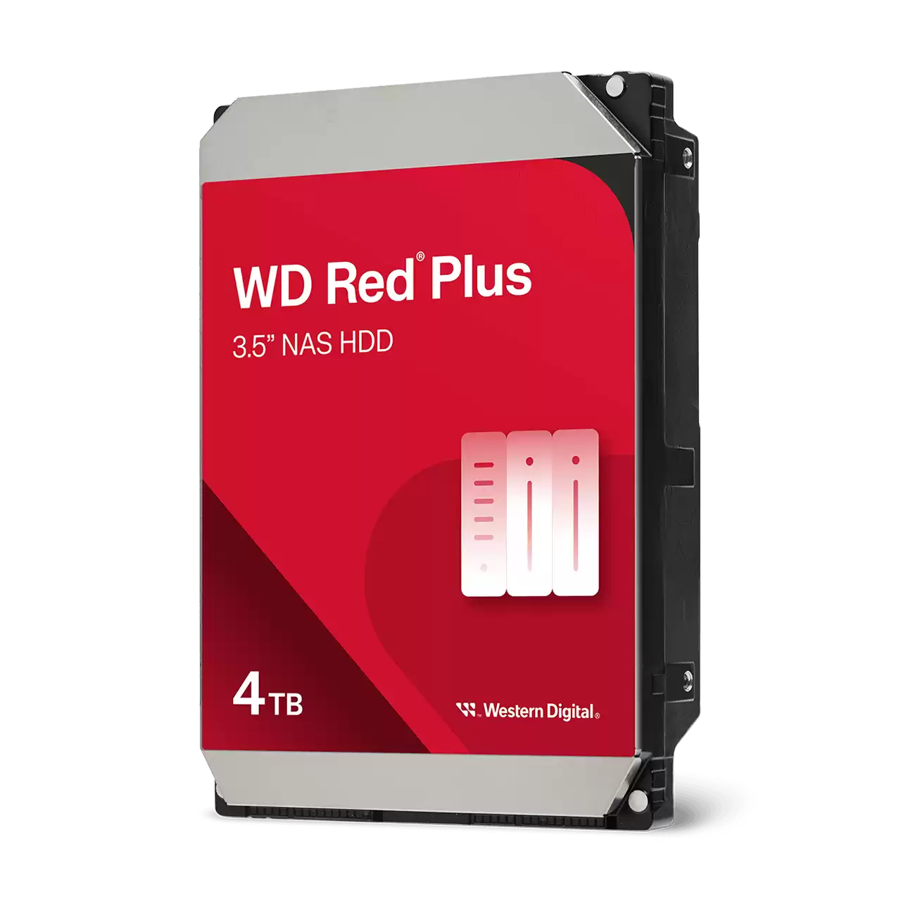 WD Red Plus 4TB 5400rpm 256MB 3.5" NAS HDD (WD40EFPX)