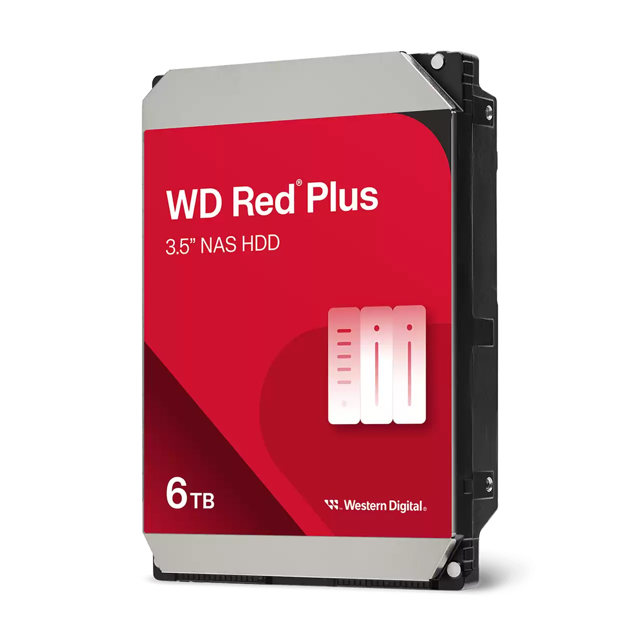 WD Red Plus 6TB 5400rpm 256MB 3.5" NAS HDD (WD60EFPX)