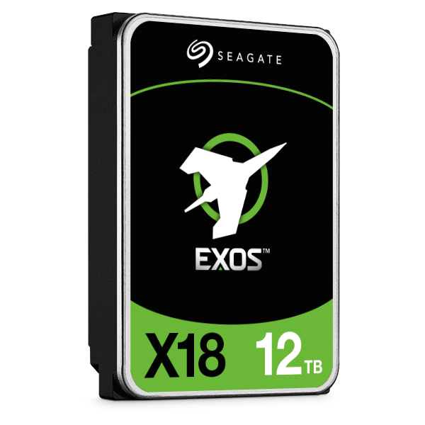 Seagate Exos X18 Enterprise HDD 12TB 7200rpm 256MB 3.5" Enterprise HDD (ST12000NM000J)