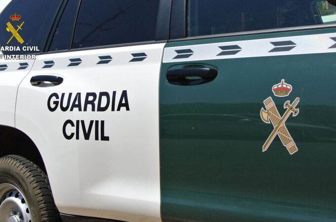 Un coche de la Guardia Civil