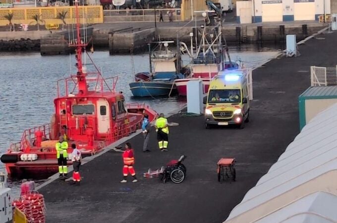 Sucesos.- Llegan a las costas canarias 208 inmigrantes a bordo de tres embarcaciones