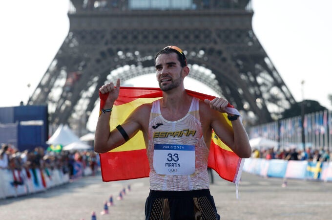 Álvaro Martín, bronce en los 20 kilómetros marcha