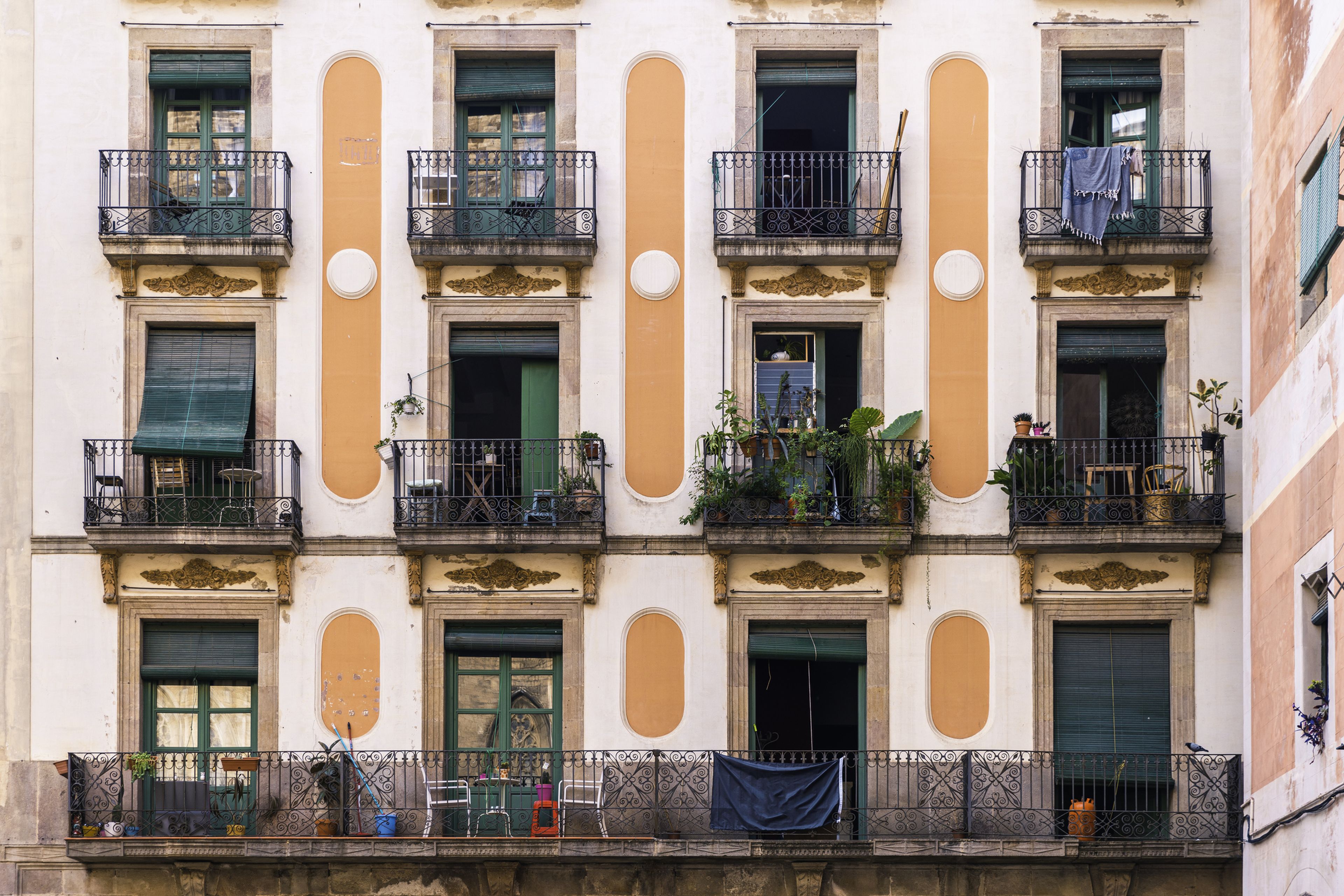 Edificio de viviendas que podrían ser pisos turísticos