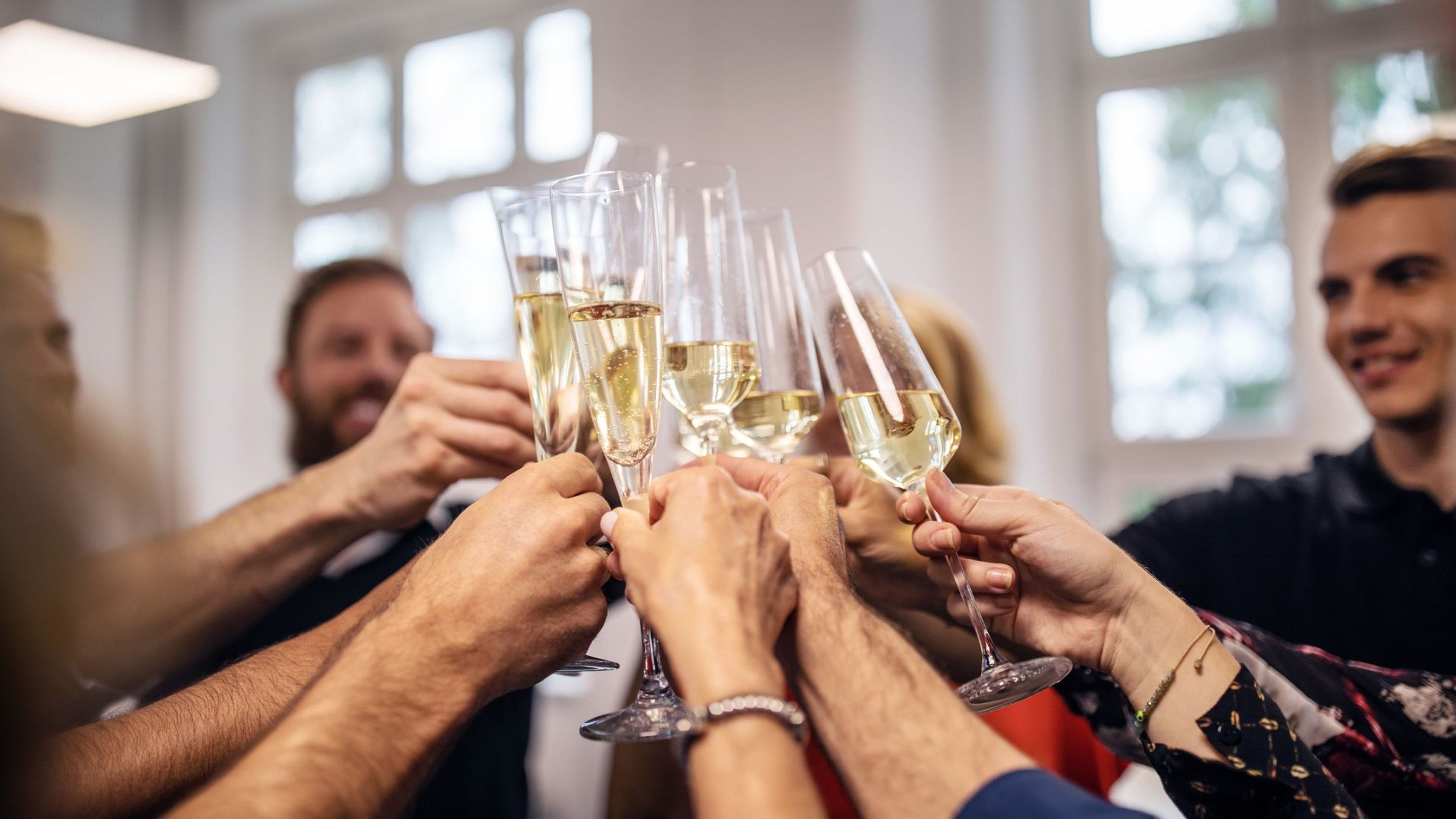 Fiesta de Navidad de una empresa.