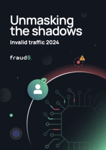 Cover of the report "Unmasking the Shadows: Invalid Traffic 2024"