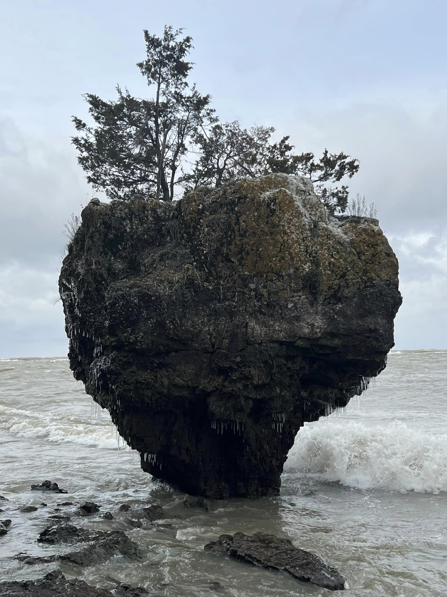 Photos show 'rare' phenomenon on Lake Erie | FOX31 Denver