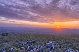 Sunset Dartmoor