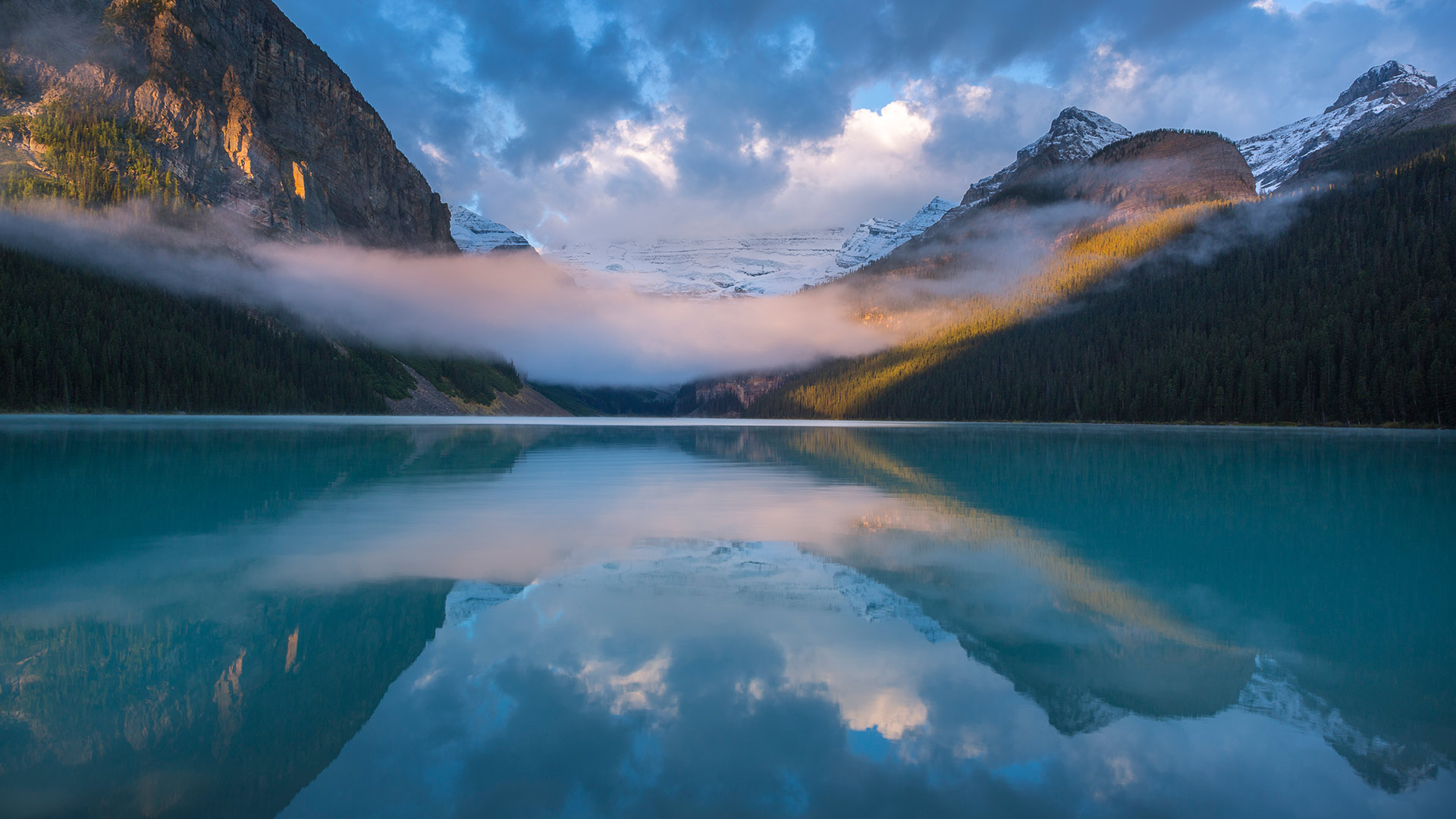 Foggy Lake Louise