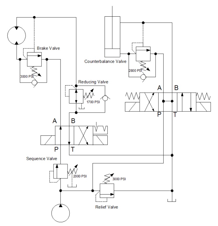 Hydraulic Line Symbols