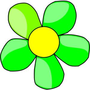 Free clipart image of a flower clipart.