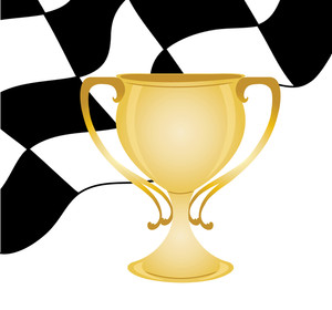 Auto Racing Clipart Image.