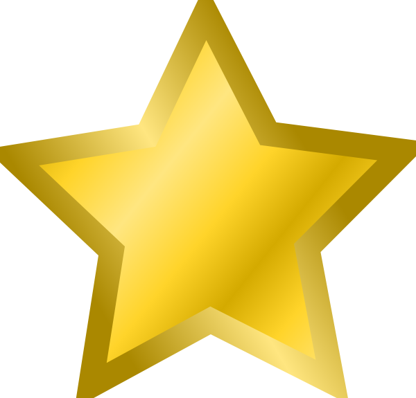 Yellow Star Clipart.