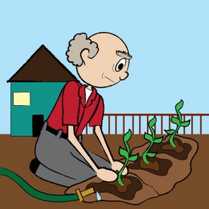 Gardening Clipart Image.