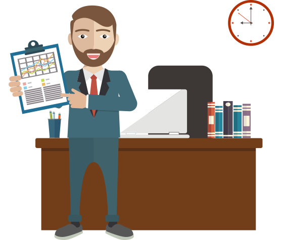 Accounting clipart male accountant, Accounting male.