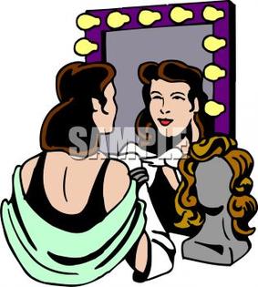 Clipart of actors and actress.