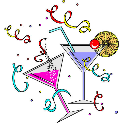 Celebration adult birthday party clip art free clipart.