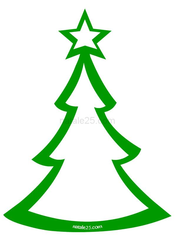 Albero di Natale per decorazioni.