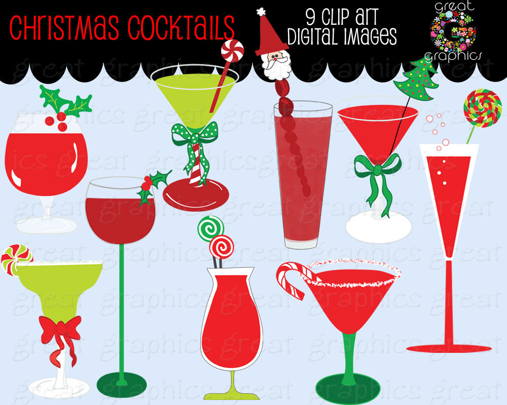 Free Christmas Cocktail Cliparts, Download Free Clip Art.