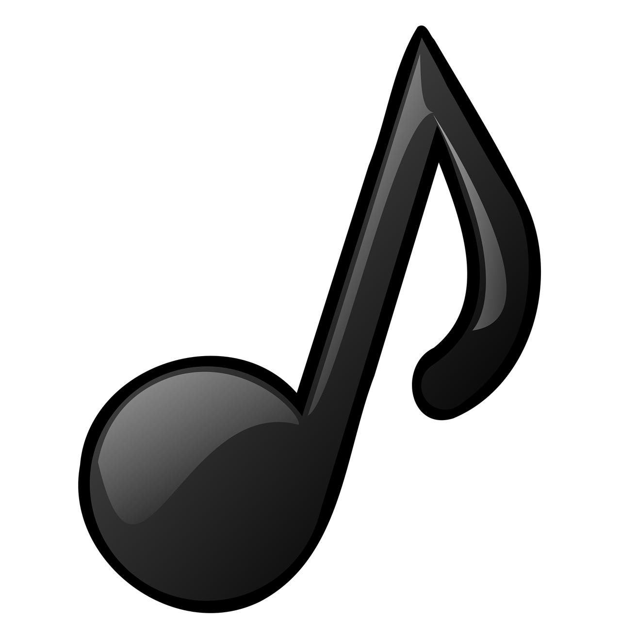 Musical Notes Clipart transparent PNG.