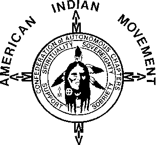 authorbradjensen: American Indian Movement Emblem.