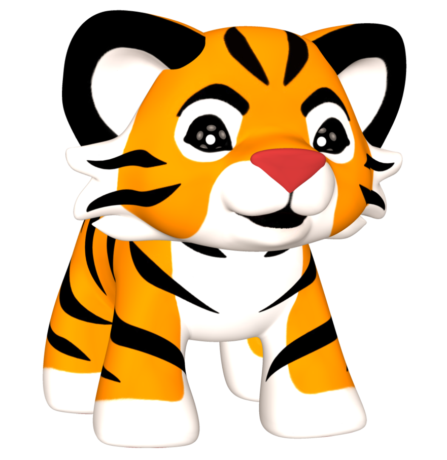 Clipart tiger thinking, Clipart tiger thinking Transparent.