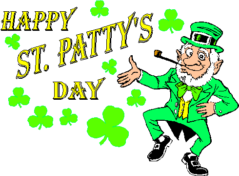 St Patrick\'s Day Animated Clip Art.