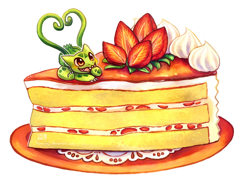 Clipart cake strawberry, Clipart cake strawberry Transparent.