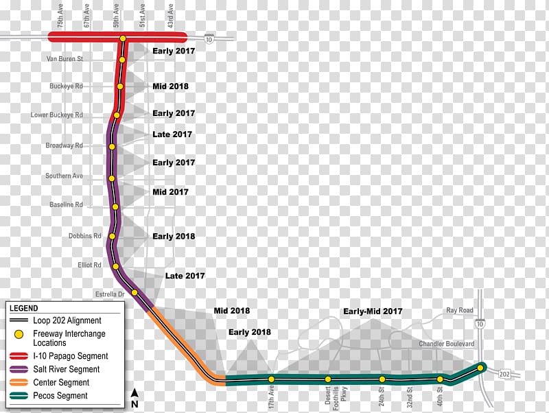 South Mountain, Phoenix, Arizona Map Laveen Diagram, Laveen.