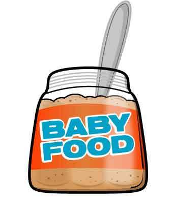 Baby Food Free Clipart.