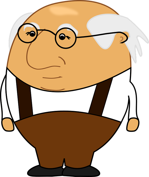 Free vector graphic: Grandfather, Bald Head, Bald Patch.