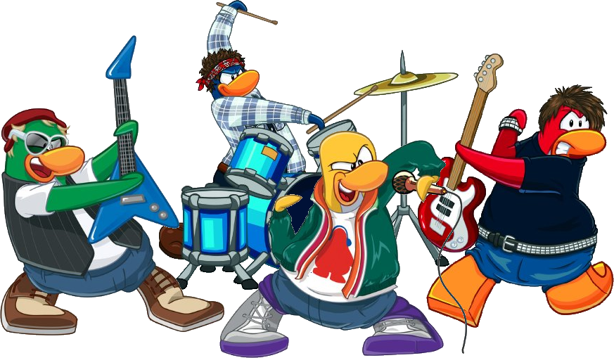 Clip art for rock bands.