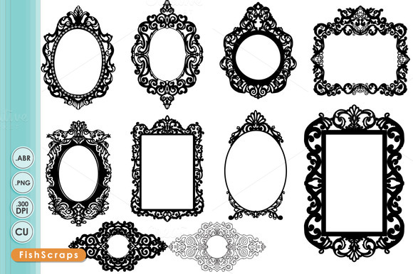 Ornate Baroque Frame.